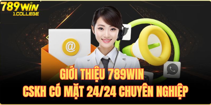 Giới thiệu 789WIN về CSKH có mặt 24/24 hỗ trợ chuyên nghiệp